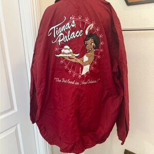 Disney Princess Tiana's Palace Red Women's Windbreaker *Host Pick*